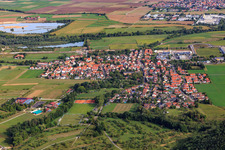 Luftbild von Bühl von Süden in Tübingen im Bundesland Baden-Württemberg, Deutschland