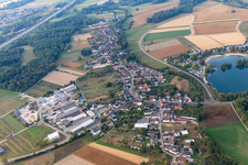 Luftbild von Ortsteil Oberbruch in Bühl im Bundesland Baden-Württemberg, Deutschland