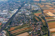 Industriegebiet Südwest im Ortsteil Hatzenweier in Ottersweier im Bundesland Baden-Württemberg, Deutschland