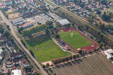 Fußball- Stadion Renchtalstadion in Oberkirch im Bundesland Baden-Württemberg, Deutschland