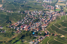 Luftbild von Ortsteil Heimbach in Durbach im Bundesland Baden-Württemberg, Deutschland