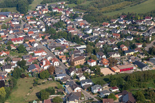 Luftaufnahme von Ortsteil Nesselried in Appenweier im Bundesland Baden-Württemberg, Deutschland