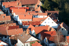 Ludwigstr in Jockgrim im Bundesland Rheinland-Pfalz, Deutschland aus der Luft
