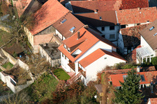 Ludwigstr in Jockgrim im Bundesland Rheinland-Pfalz, Deutschland von oben gesehen