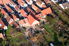 Freckenfeld Bachweg im Bundesland Rheinland-Pfalz, Deutschland