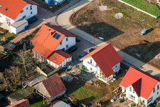 Luftbild von Seltzer Ring im Ortsteil Kleinsteinfeld in Niederotterbach im Bundesland Rheinland-Pfalz, Deutschland