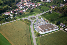 Ortsteil Appenhofen in Billigheim-Ingenheim im Bundesland Rheinland-Pfalz, Deutschland von oben