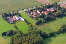 Ortsteil Höfen im Ortsteil Minderslachen in Kandel im Bundesland Rheinland-Pfalz, Deutschland