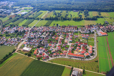 Am Höhenweg in Kandel im Bundesland Rheinland-Pfalz, Deutschland