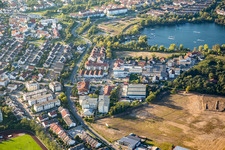 Luftschiffring im Ortsteil Rohrhof in Brühl im Bundesland Baden-Württemberg, Deutschland