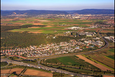 Ortsteil Hirschacker in Schwetzingen im Bundesland Baden-Württemberg, Deutschland