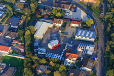 Industriegebiet Am Kleinwald mit ProBus Reisemobile GmbH in Herxheim bei Landau im Bundesland Rheinland-Pfalz, Deutschland