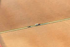 Planwagenausfahrt mit Pferden in Herxheim bei Landau im Bundesland Rheinland-Pfalz, Deutschland