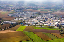 Reichstett, Gewerbegebiet in Vendenheim im Bundesland Bas-Rhin, Frankreich
