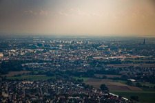 Straßburg von Norden im Ortsteil Contades Nord im Bundesland Bas-Rhin, Frankreich