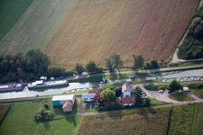 Vendenheim, Eckwersheim, Kanal Marne au Rhin im Bundesland Bas-Rhin, Frankreich