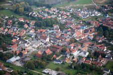 Luftaufnahme von Gries im Bundesland Bas-Rhin, Frankreich