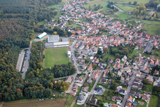 Gries im Bundesland Bas-Rhin, Frankreich von oben