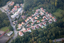 Bischwiller im Bundesland Bas-Rhin, Frankreich aus der Luft betrachtet