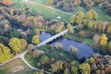 Fort-Louis im Bundesland Bas-Rhin, Frankreich von oben gesehen