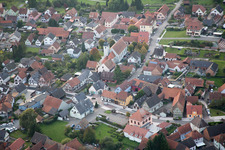 Beinheim im Bundesland Bas-Rhin, Frankreich von oben