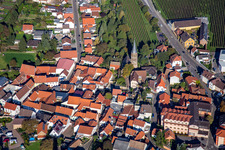 Protestantische Elisabethenkirche im Ortsteil Asselheim in Grünstadt im Bundesland Rheinland-Pfalz, Deutschland