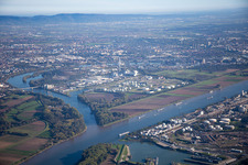 BASF Friesenheim im Ortsteil Neckarstadt-West in Mannheim im Bundesland Baden-Württemberg, Deutschland