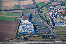 IKEA im Ortsteil Sandhofen in Mannheim im Bundesland Baden-Württemberg, Deutschland