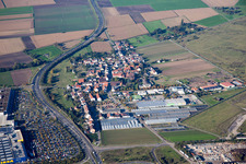 Scharhof im Ortsteil Sandhofen in Mannheim im Bundesland Baden-Württemberg, Deutschland
