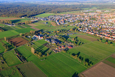 Bauhof und Kläranlage im Ortsteil Kleinhausen in Einhausen im Bundesland Hessen, Deutschland