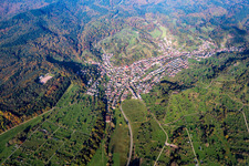 Dorf - Ansicht im Ortsteil Michelbach in Gaggenau im Bundesland Baden-Württemberg, Deutschland