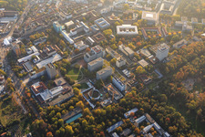 Campus Süd des Karlsruher Institut für Technologie (KIT) im Ortsteil Innenstadt-Ost im Bundesland Baden-Württemberg, Deutschland