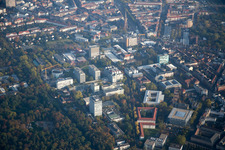 Luftbild von KIT Engesserstr im Ortsteil Innenstadt-Ost in Karlsruhe im Bundesland Baden-Württemberg, Deutschland