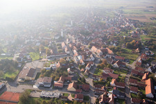 Hatten im Bundesland Bas-Rhin, Frankreich aus der Luft betrachtet