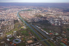 Ortsteil Neckarstadt-Ost in Mannheim im Bundesland Baden-Württemberg, Deutschland