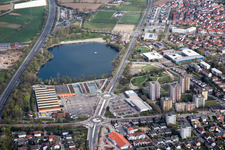 Ausbau der Ortsumgehung im Straßenverlauf Berliner Ring in Bensheim im Bundesland Hessen, Deutschland