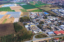 Industriegebiet Sandwiesen mit Laetus in Alsbach-Hähnlein im Bundesland Hessen, Deutschland
