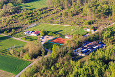 Tennisplatz in Steinweiler im Bundesland Rheinland-Pfalz, Deutschland