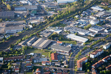 Landau in der Pfalz im Bundesland Rheinland-Pfalz, Deutschland von einer Drohne aus
