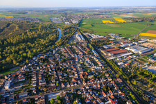 Rheinstr in Stockstadt am Rhein im Bundesland Hessen, Deutschland
