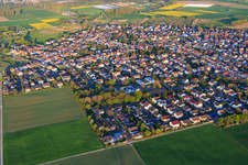 Spießgasse im Ortsteil Hähnlein in Alsbach-Hähnlein im Bundesland Hessen, Deutschland