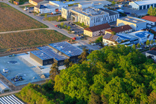 Autohaus Alsbach Bayram GmbH - Alsbach-Hähnlein im Ortsteil Sandwiese im Bundesland Hessen, Deutschland aus der Vogelperspektive