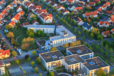 Office Center Bensheim und Allehotel Europa in der Europa-Allee im Bundesland Hessen, Deutschland