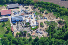 Palatinum Landschafts u. Gartendesign in Hagenbach im Bundesland Rheinland-Pfalz, Deutschland aus der Luft