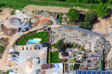 Luftbild von Palatinum Landschafts u. Gartendesign in Hagenbach im Bundesland Rheinland-Pfalz, Deutschland