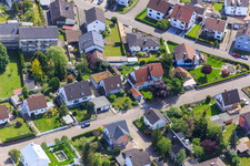Lärchenstr in Hagenbach im Bundesland Rheinland-Pfalz, Deutschland
