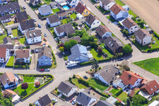 Luftaufnahme von Lärchenstr in Hagenbach im Bundesland Rheinland-Pfalz, Deutschland