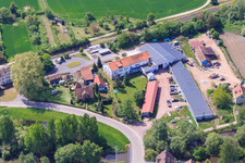 Bahnhof Berg(Pfalz) und Metaex GmbH im Bundesland Rheinland-Pfalz, Deutschland