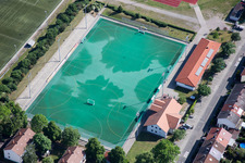 Sportplatz des Dürkheimer Hockey Club in Bad Dürkheim im Bundesland Rheinland-Pfalz, Deutschland