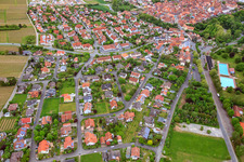 Am Hohen Weg in Volkach im Bundesland Bayern, Deutschland